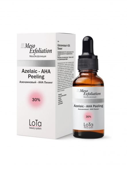 Lota азелаиновый-AHA пилинг 30%, 30 мл